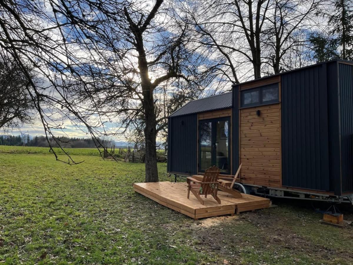 Lisi Grun Tiny House By Tiny Away Villa Sattledt Exterior photo