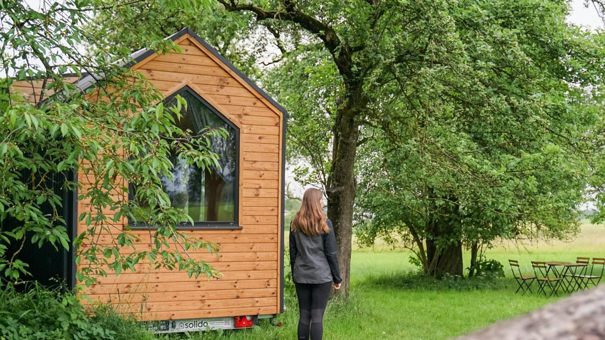 Lisi Grun Tiny House By Tiny Away Villa Sattledt Exterior photo