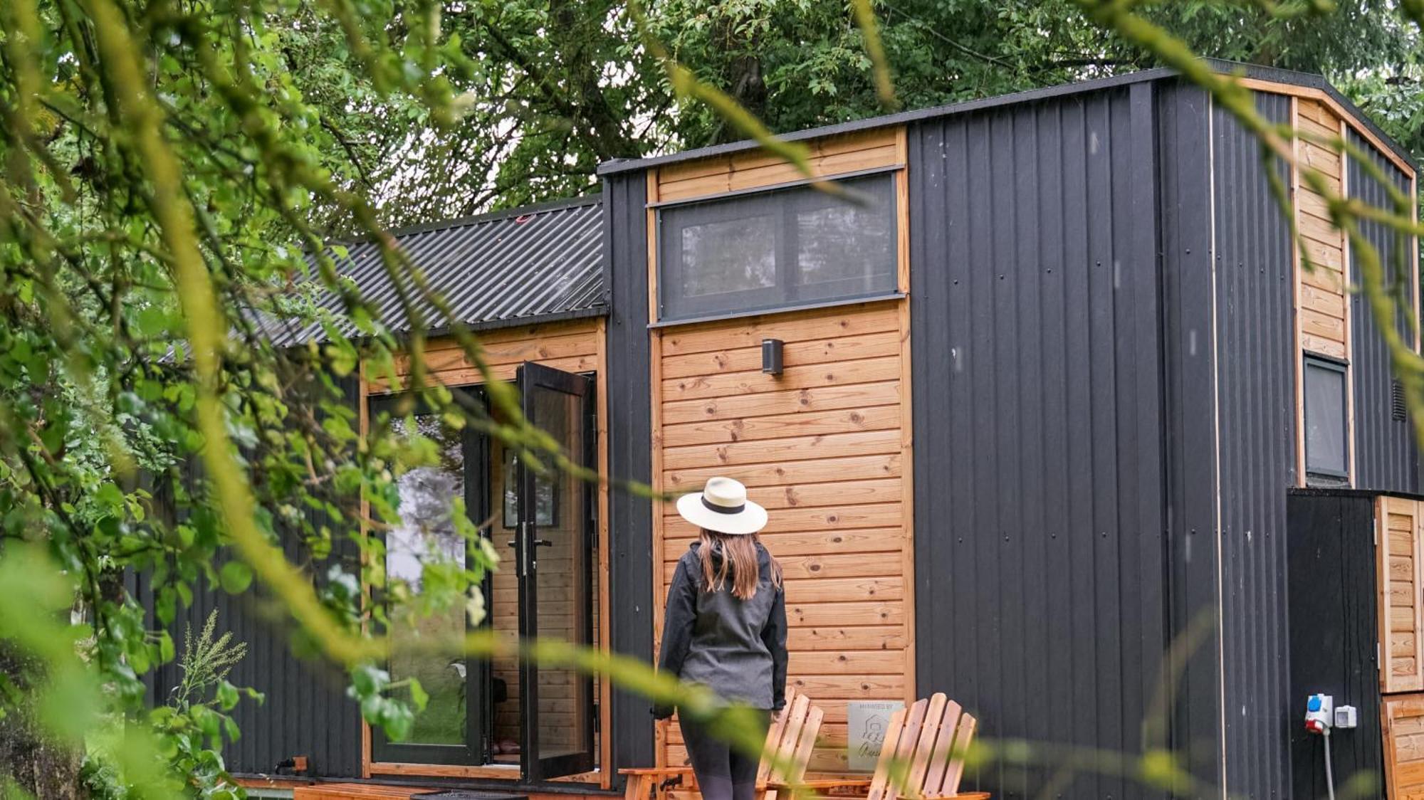 Lisi Grun Tiny House By Tiny Away Villa Sattledt Exterior photo